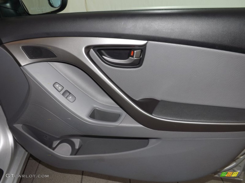 2012 Elantra Limited - Silver / Gray photo #33