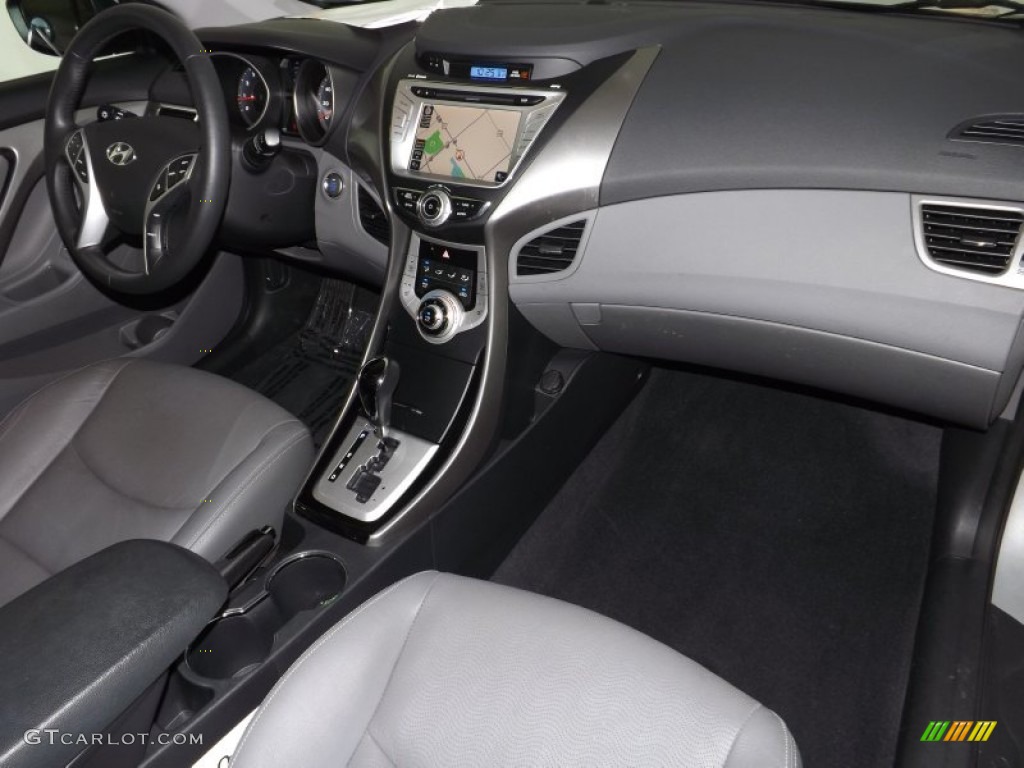 2012 Elantra Limited - Silver / Gray photo #34