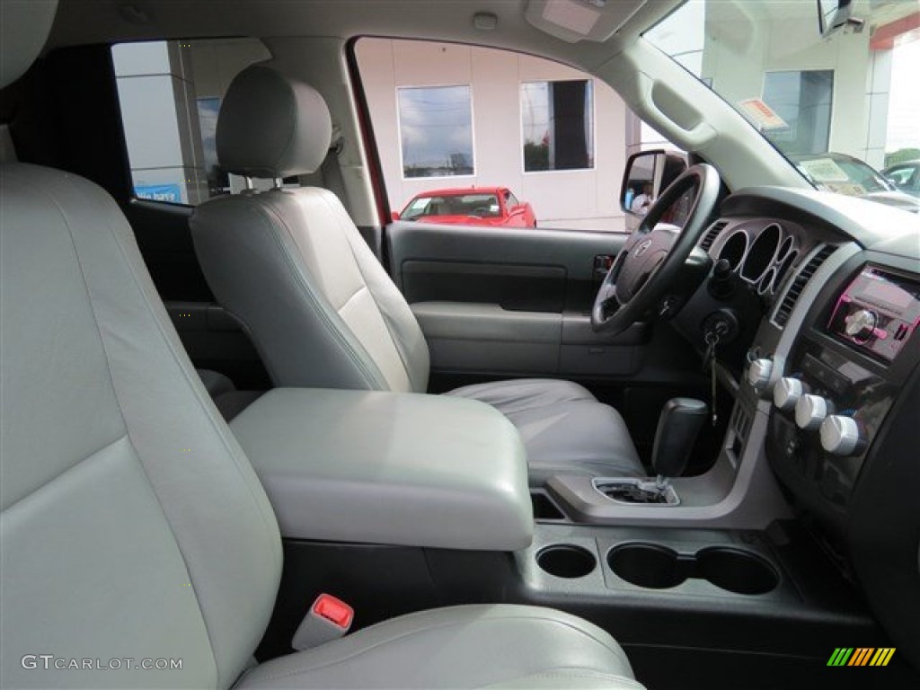 2011 Tundra TRD Double Cab 4x4 - Radiant Red / Graphite Gray photo #13