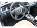 2014 Audi A4 Velvet Beige/Black Interior Dashboard Photo