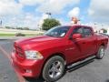 2010 Inferno Red Crystal Pearl Dodge Ram 1500 Sport Crew Cab  photo #3