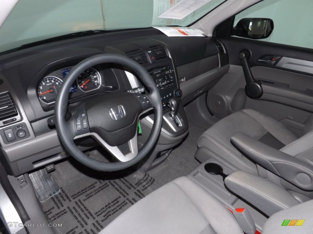 2011 CR-V EX - Alabaster Silver Metallic / Gray photo #12