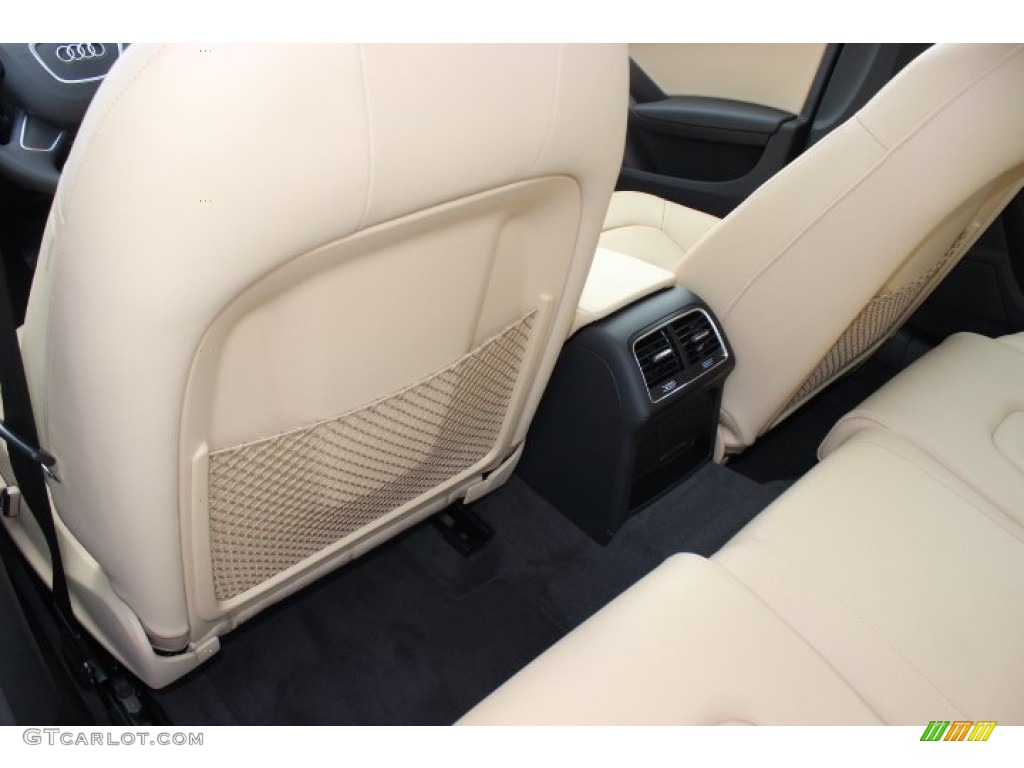 2014 A4 2.0T quattro Sedan - Ibis White / Velvet Beige/Black photo #27