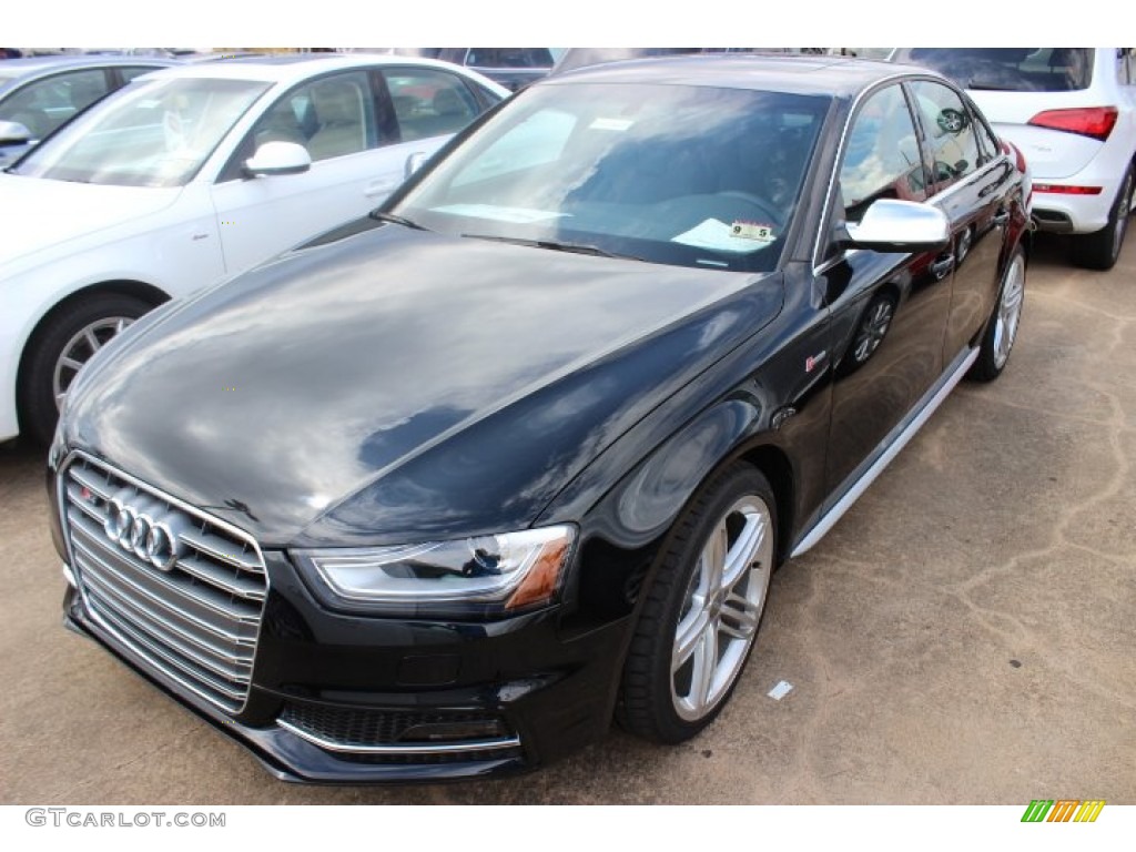 2014 S4 Premium plus 3.0 TFSI quattro - Phantom Black Pearl / Black photo #3