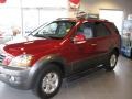 2008 Spicy Red Kia Sorento EX 4x4  photo #2