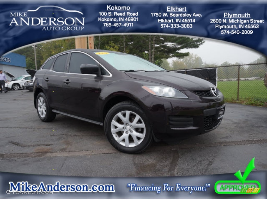 Black Cherry Mica Mazda CX-7