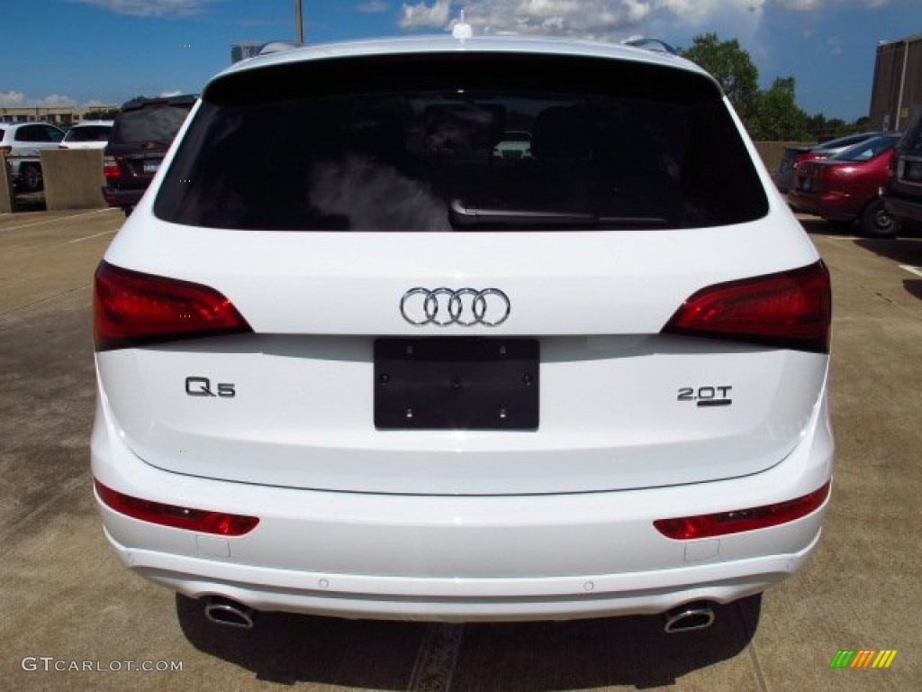 2014 Q5 2.0 TFSI quattro - Glacier White Metallic / Chestnut Brown photo #3