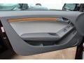 Titanium Gray Door Panel Photo for 2014 Audi A5 #86364579