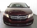 2014 Dark Cherry Pearl Honda Odyssey EX-L  photo #2