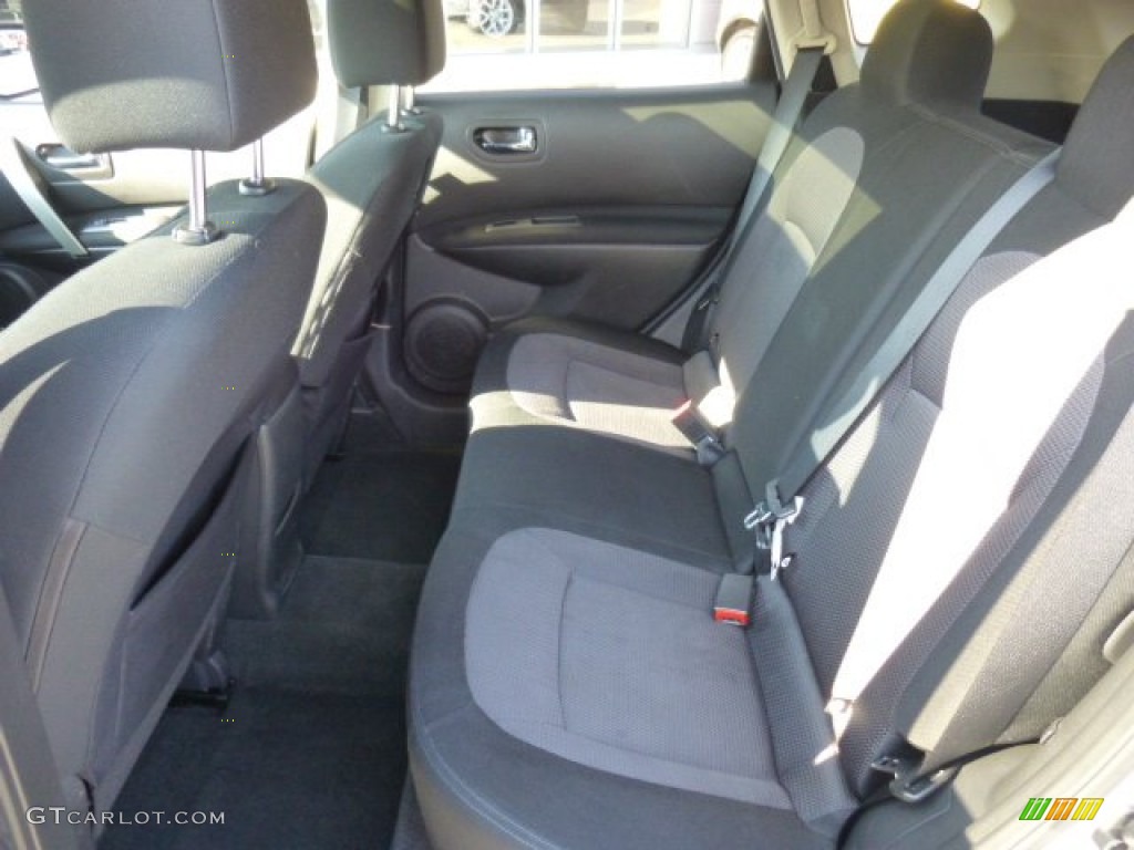 2011 Rogue SV AWD - Frosted Steel Metallic / Black photo #5