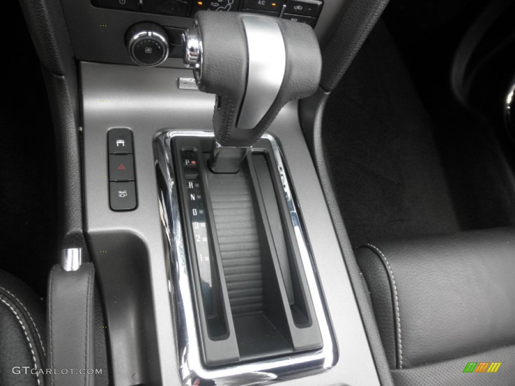 2011 Mustang V6 Premium Convertible - Ebony Black / Charcoal Black photo #11