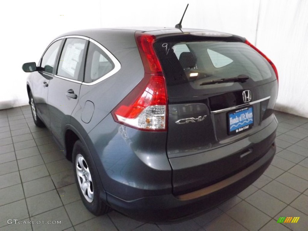 2013 CR-V LX - Polished Metal Metallic / Gray photo #6