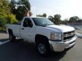 Summit White - Silverado 2500HD Work Truck Regular Cab 4x4 Plow Truck Photo No. 4
