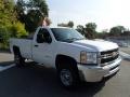 2012 Summit White Chevrolet Silverado 2500HD Work Truck Regular Cab 4x4 Plow Truck  photo #4