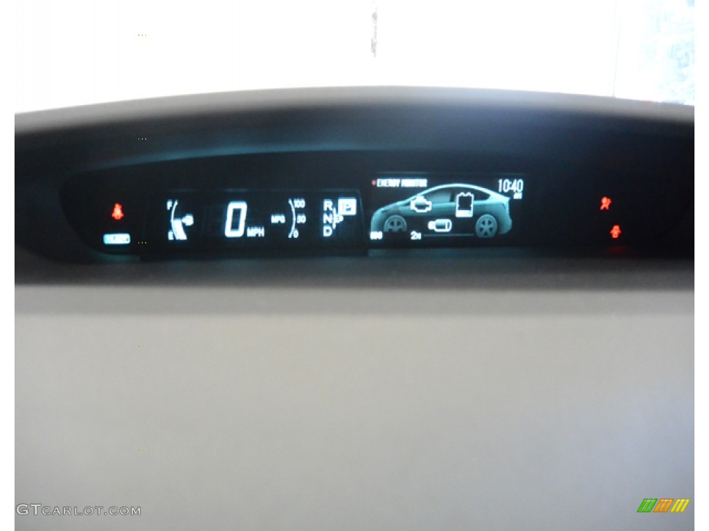 2013 Prius Four Hybrid - Nautical Blue Metallic / Misty Gray photo #16