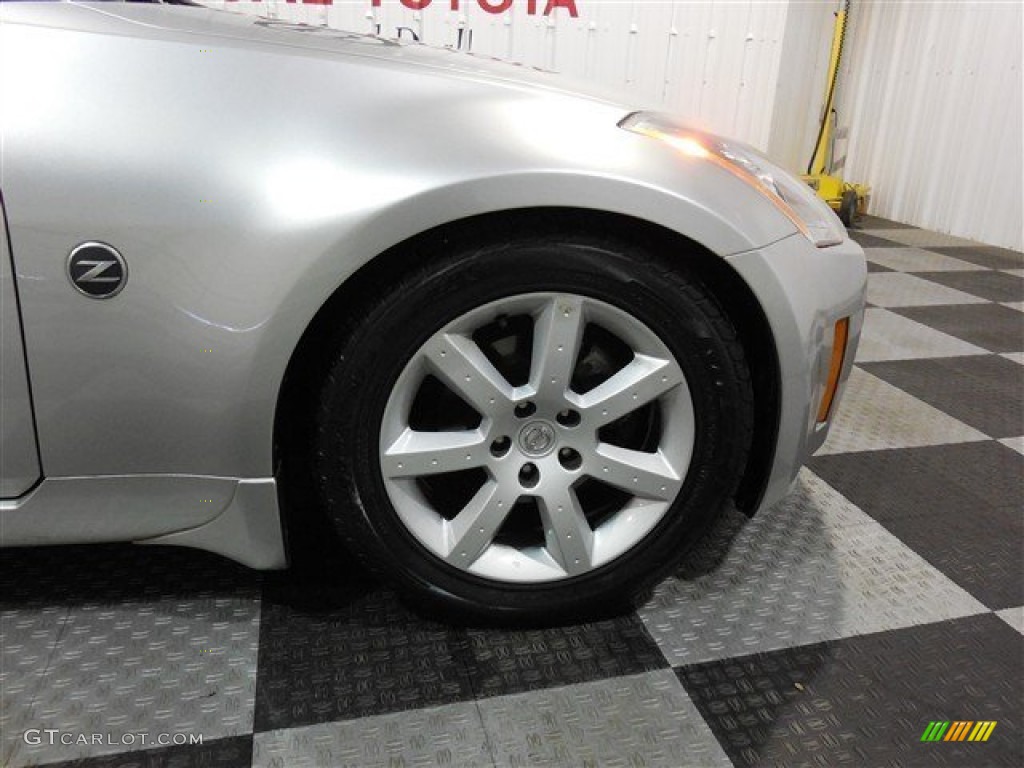 2004 350Z Touring Coupe - Chrome Silver Metallic / Frost photo #8
