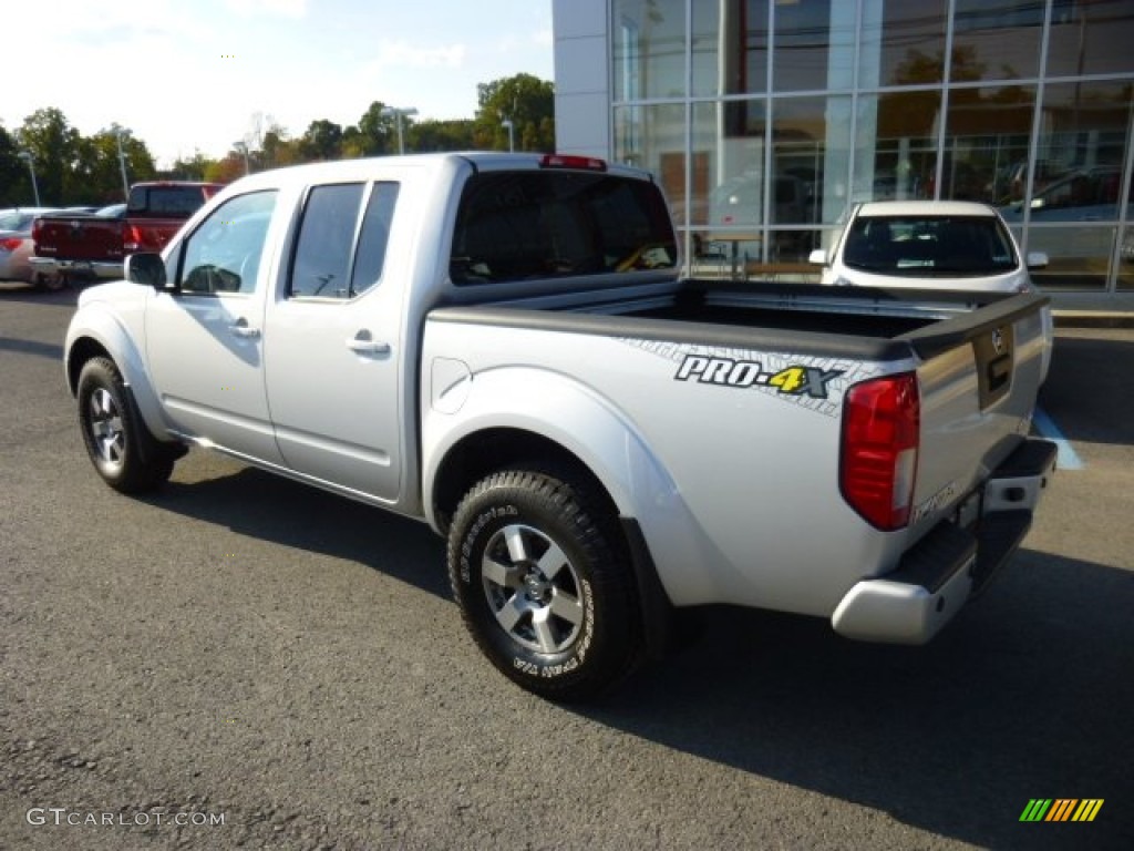 2013 Frontier Pro-4X Crew Cab 4x4 - Brilliant Silver / Graphite/Steel Pro-4X photo #5