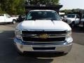 2014 Summit White Chevrolet Silverado 3500HD WT Regular Cab Dual Rear Wheel 4x4 Dump Truck  photo #3