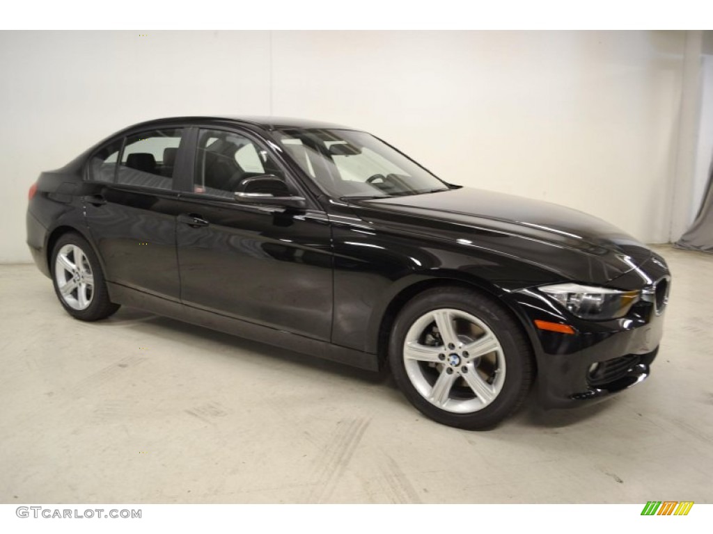Jet Black 2014 BMW 3 Series 328d Sedan Exterior Photo #86369178