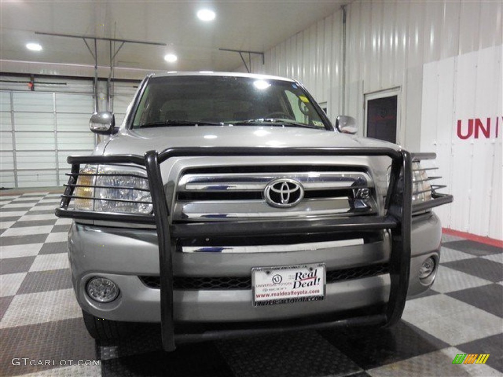 2005 Tundra SR5 Double Cab - Silver Sky Metallic / Dark Gray photo #2