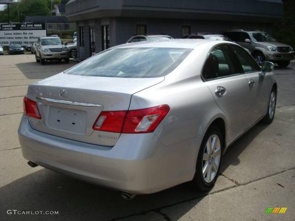 2007 ES 350 - Tungsten Silver Metallic / Black photo #4