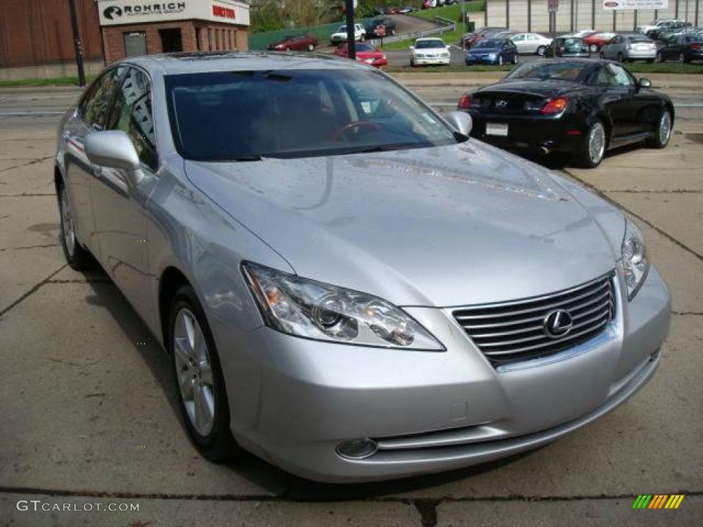 2007 ES 350 - Tungsten Silver Metallic / Black photo #5