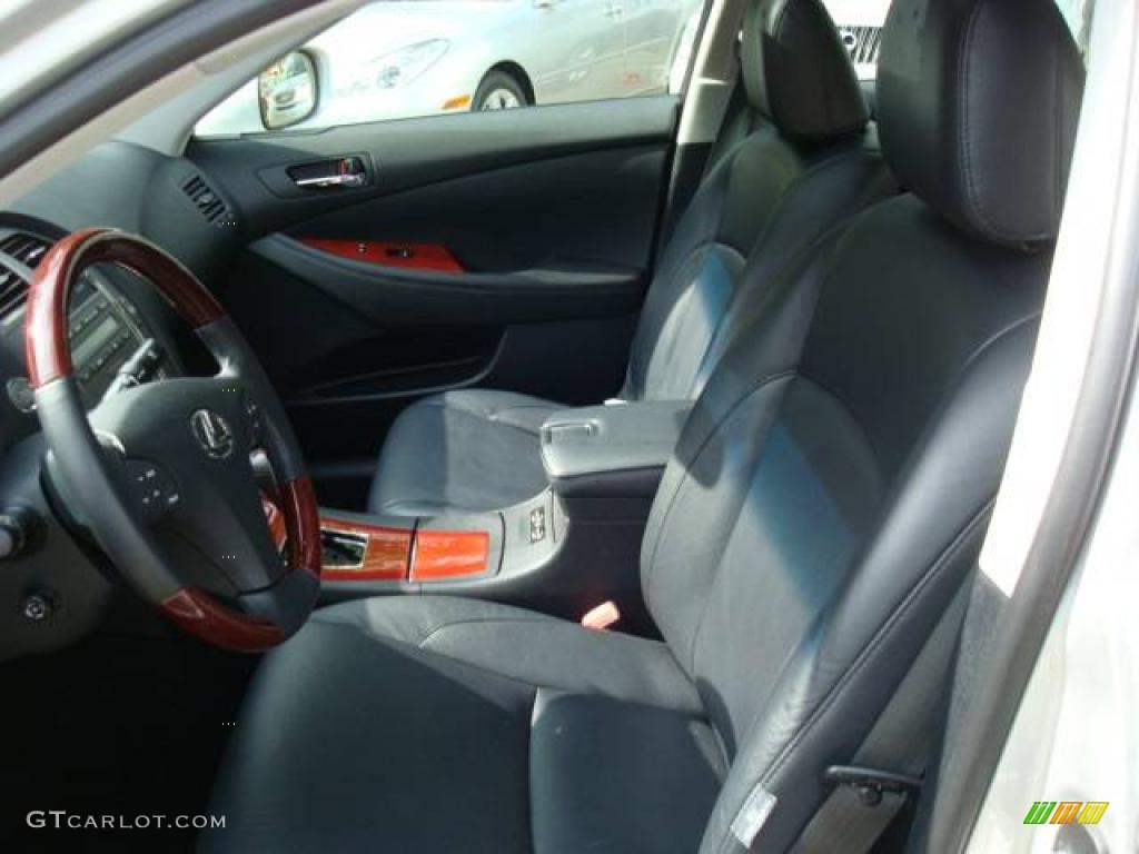 2007 ES 350 - Tungsten Silver Metallic / Black photo #8