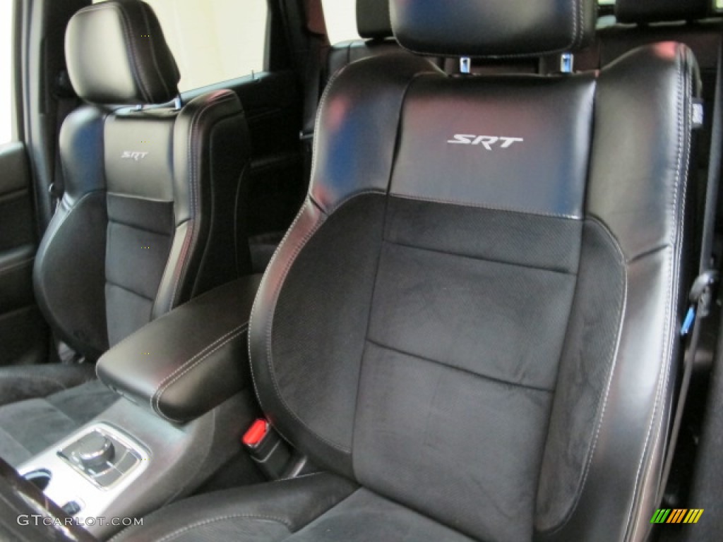 2012 Jeep Grand Cherokee SRT8 4x4 Front Seat Photo #86370825