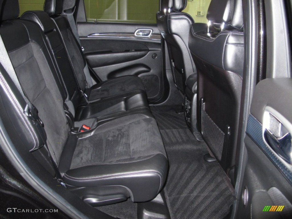 2012 Jeep Grand Cherokee SRT8 4x4 Rear Seat Photo #86370903