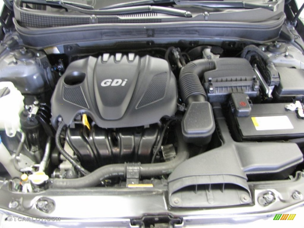 2013 Hyundai Sonata GLS 2.4 Liter DOHC 16-Valve D-CVVT 4 Cylinder Engine Photo #86372061