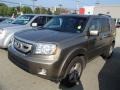 2011 Mocha Metallic Honda Pilot EX-L 4WD  photo #3