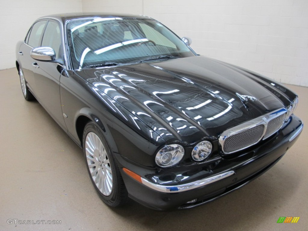 Ebony Black Jaguar XJ