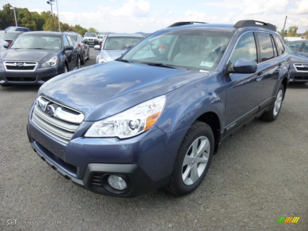 Twilight Blue Metallic 2014 Subaru Outback 2.5i Premium Exterior Photo #86372637