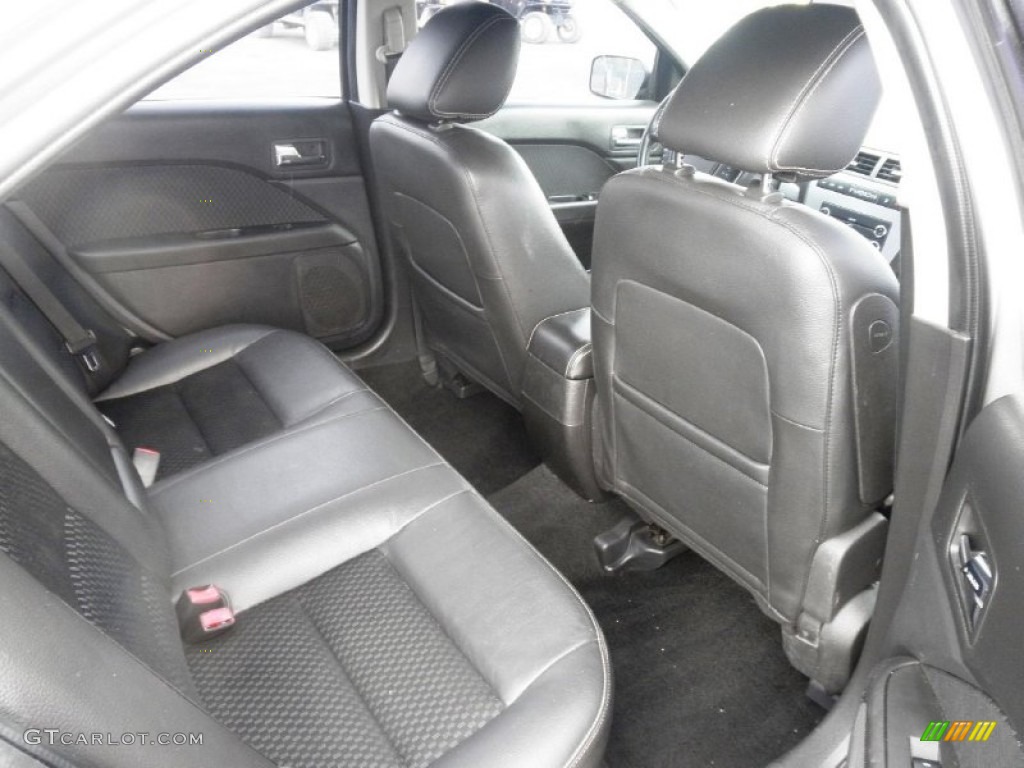 2009 Ford Fusion SE V6 Rear Seat Photos