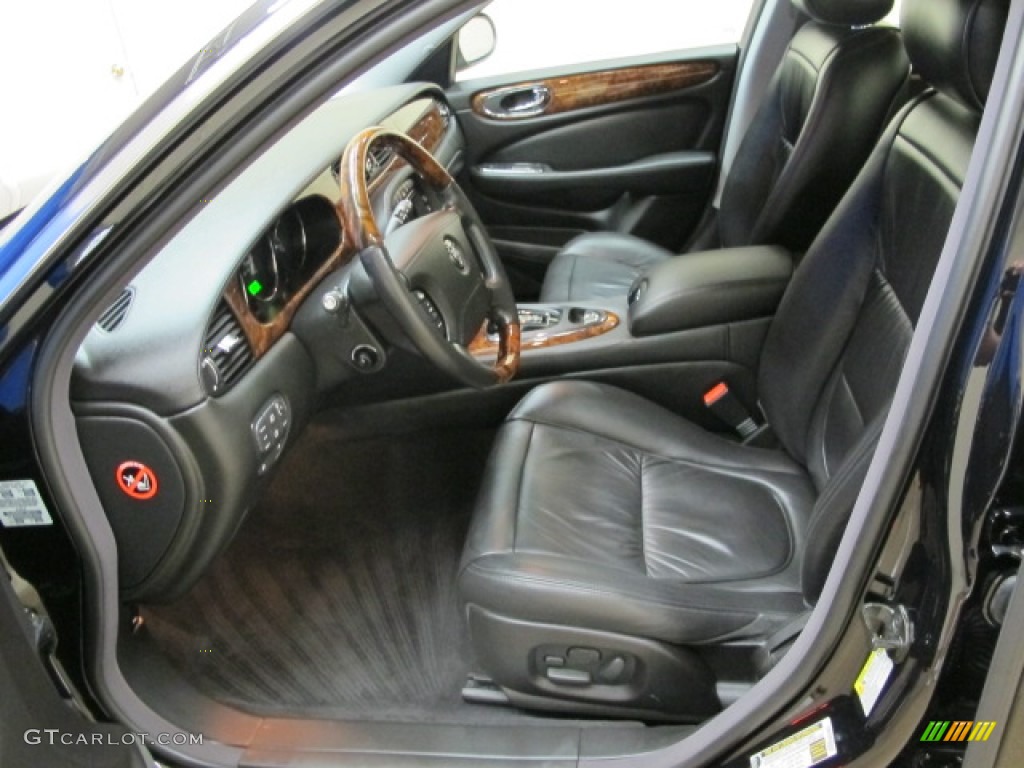 Charcoal Interior 2007 Jaguar XJ Vanden Plas Photo #86372850