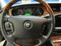 2007 Jaguar XJ Charcoal Interior Steering Wheel Photo