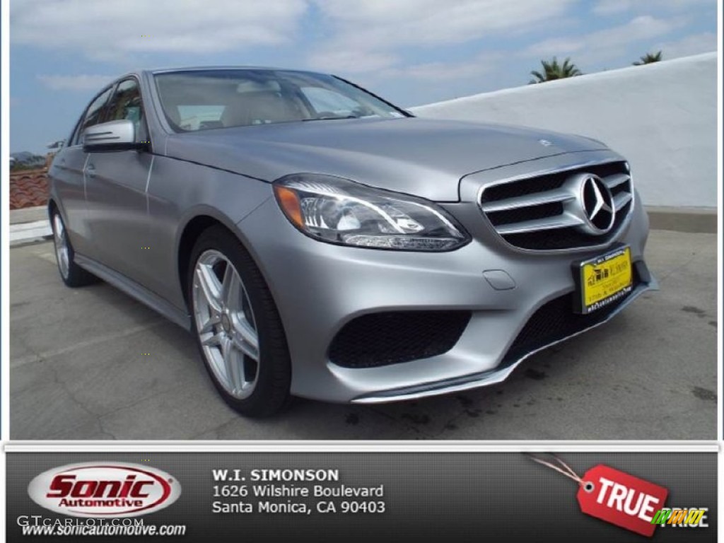 2014 E 350 Sport Sedan - designo Magno Alanite Grey / Silk Beige/Espresso Brown photo #1