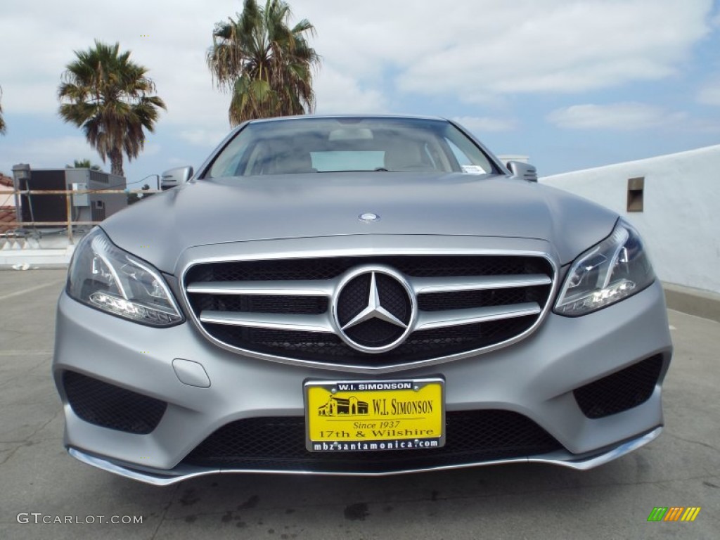 2014 E 350 Sport Sedan - designo Magno Alanite Grey / Silk Beige/Espresso Brown photo #2