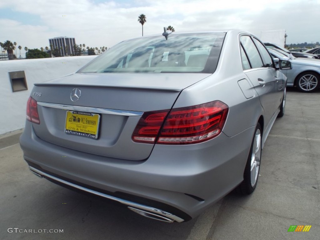 2014 E 350 Sport Sedan - designo Magno Alanite Grey / Silk Beige/Espresso Brown photo #4