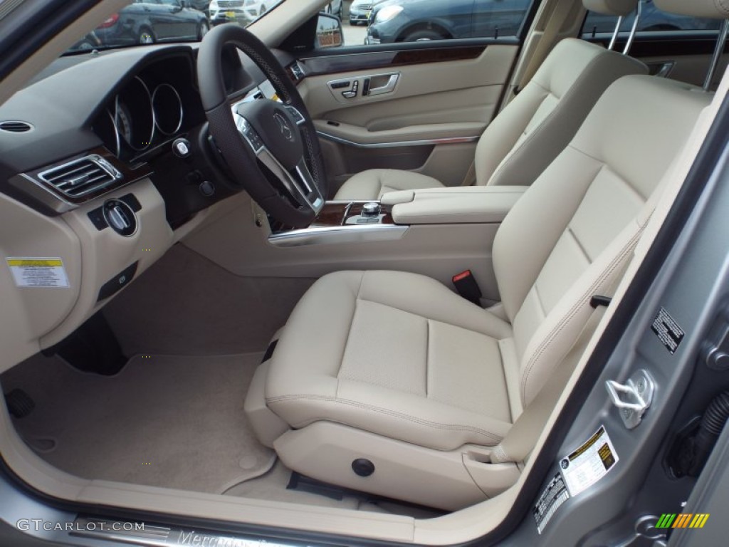 2014 E 350 Sport Sedan - designo Magno Alanite Grey / Silk Beige/Espresso Brown photo #7