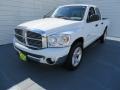 2008 Bright White Dodge Ram 1500 Lone Star Edition Quad Cab  photo #7