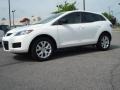 2007 Crystal White Pearl Mica Mazda CX-7 Sport  photo #2