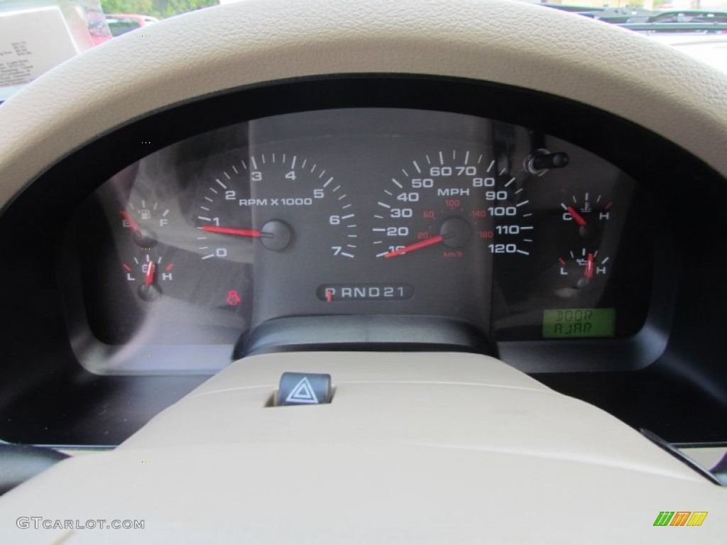 2004 F150 XLT SuperCrew 4x4 - Arizona Beige Metallic / Tan photo #49