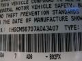 2007 Nighthawk Black Pearl Honda Accord EX Sedan  photo #41
