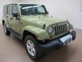 2013 Commando Green Jeep Wrangler Unlimited Sahara 4x4 #86353963