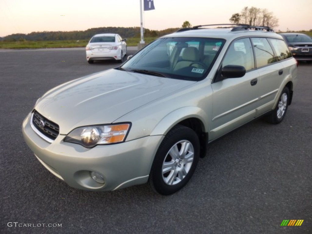 Champagne Gold Opal 2005 Subaru Outback 2.5i Wagon Exterior Photo #86376513