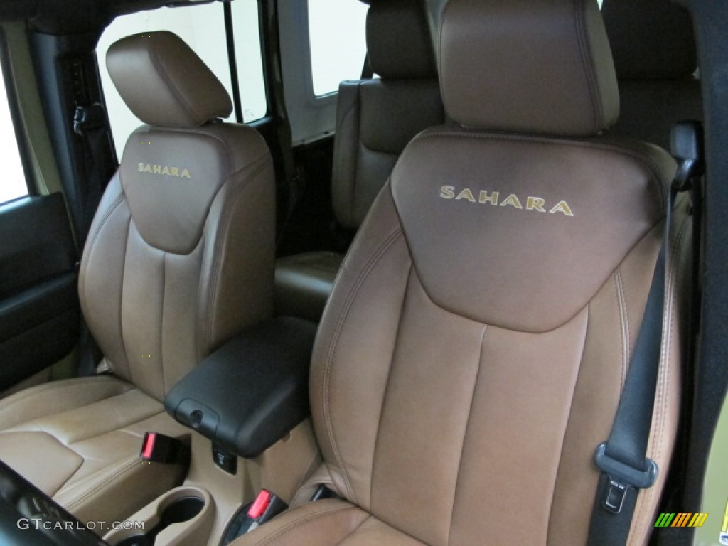 2013 Wrangler Unlimited Sahara 4x4 - Commando Green / Black/Dark Saddle photo #18