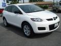 2007 Crystal White Pearl Mica Mazda CX-7 Sport  photo #8