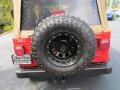 1997 Flame Red Jeep Wrangler SE 4x4  photo #15