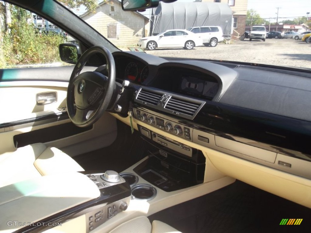 2007 7 Series 750i Sedan - Monaco Blue Metallic / Beige photo #14